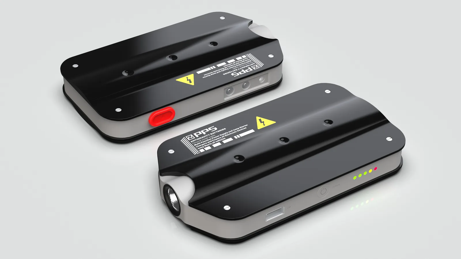 Power supply & Jump starter — view 1