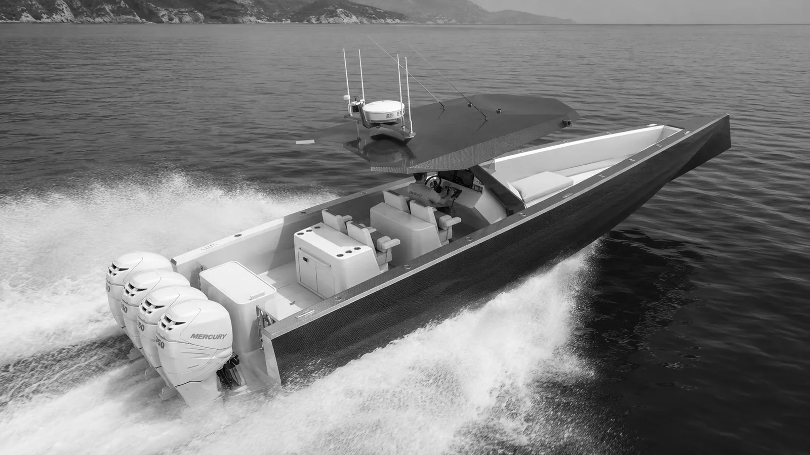Raptor 47 Center Console — view 1