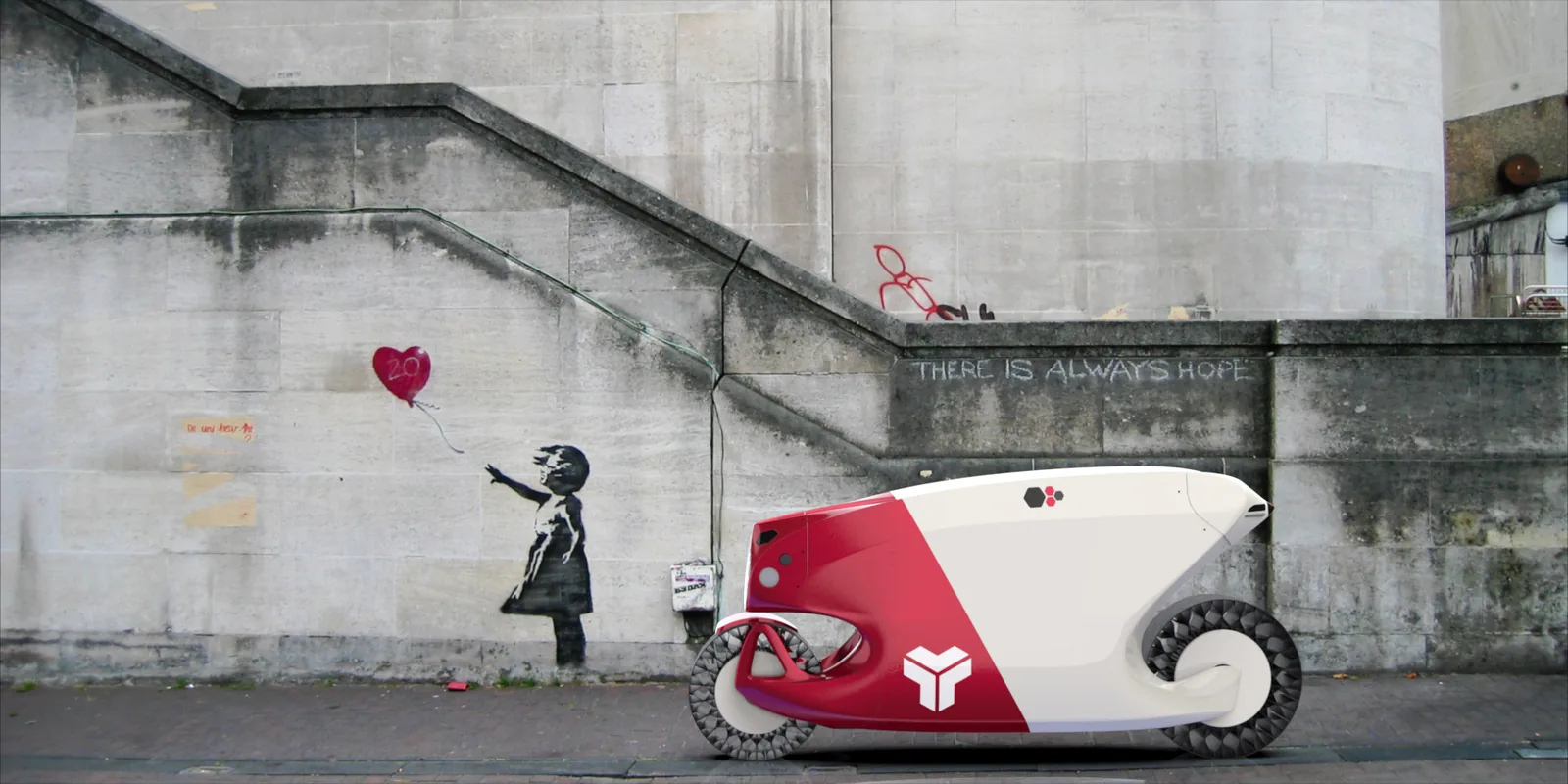 YDrive Akira — Autonomous Delivery Vehicle — view 2