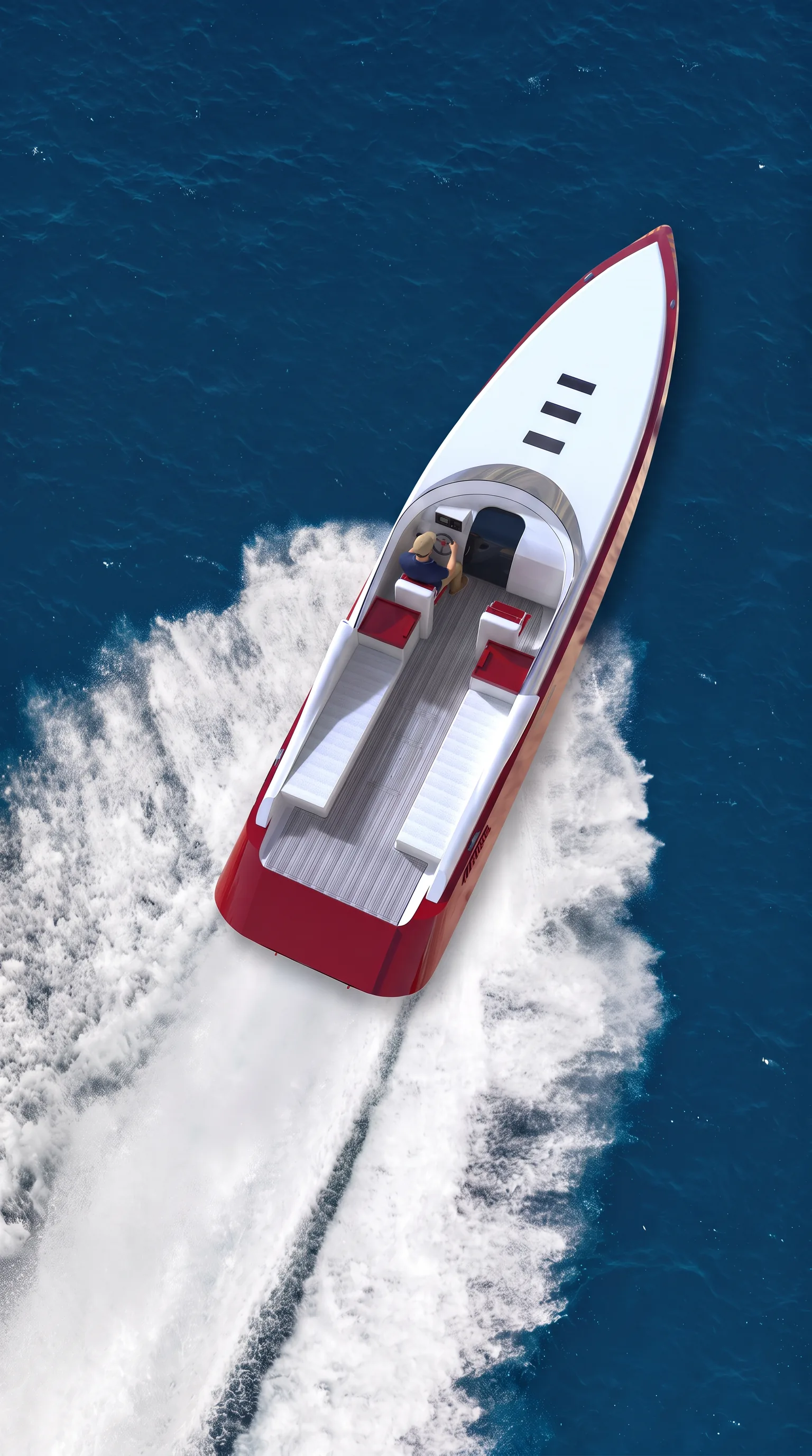 Mayla 44 GT viewed from above